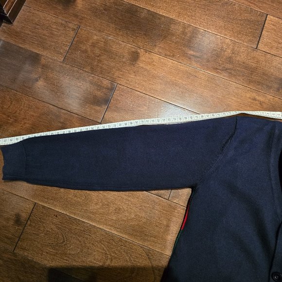 PAUL SMITH JUNIOR  Cotton & Cashmere Cardigan - Picture 8 of 9